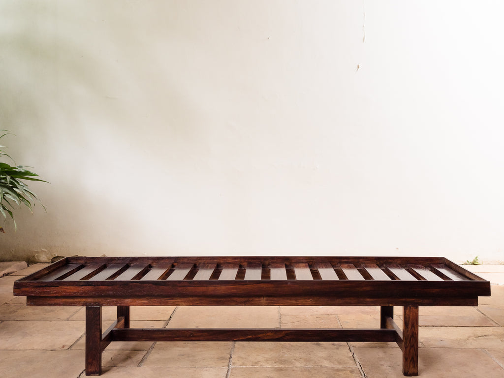 Banco Ripado em Jacarandá