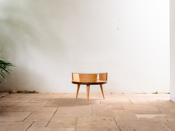 Martin Eisler | Mesa Lateral em Pau Marfim e Imbuia