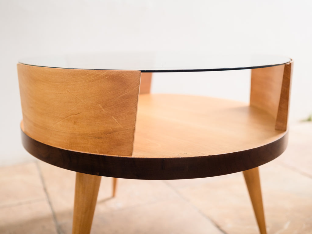 Martin Eisler | Mesa Lateral em Pau Marfim e Imbuia