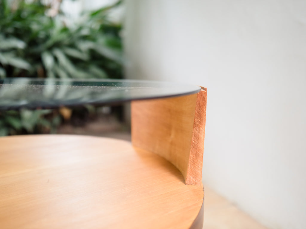 Martin Eisler | Mesa Lateral em Pau Marfim e Imbuia