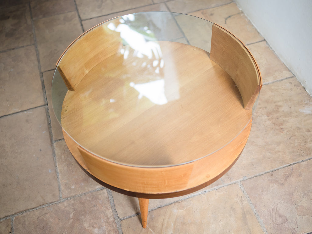 Martin Eisler | Mesa Lateral em Pau Marfim e Imbuia