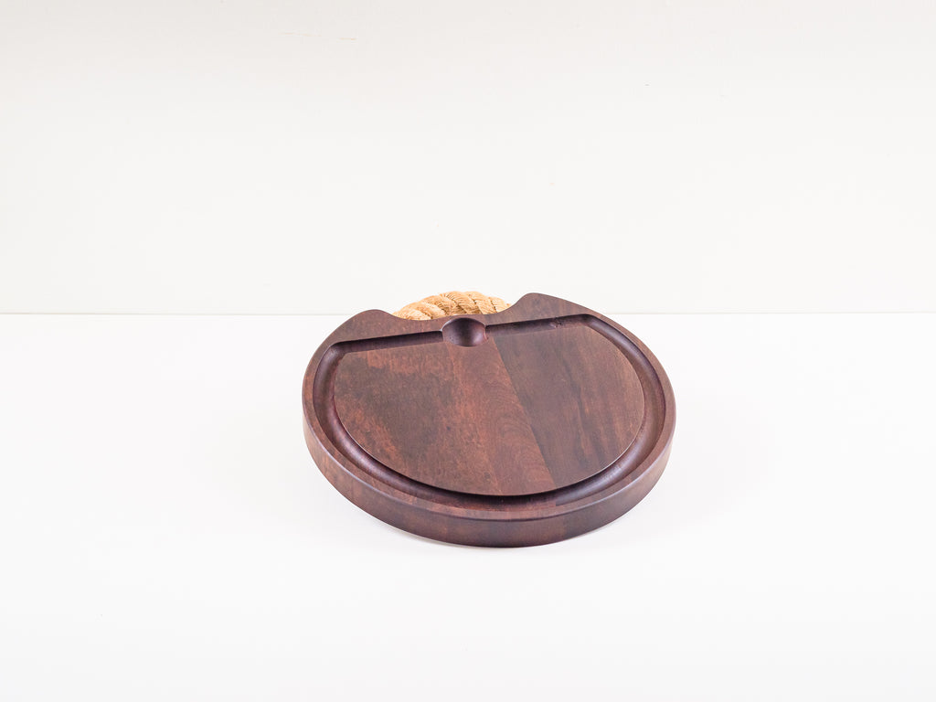 Tábua de Corte Redonda com Corda