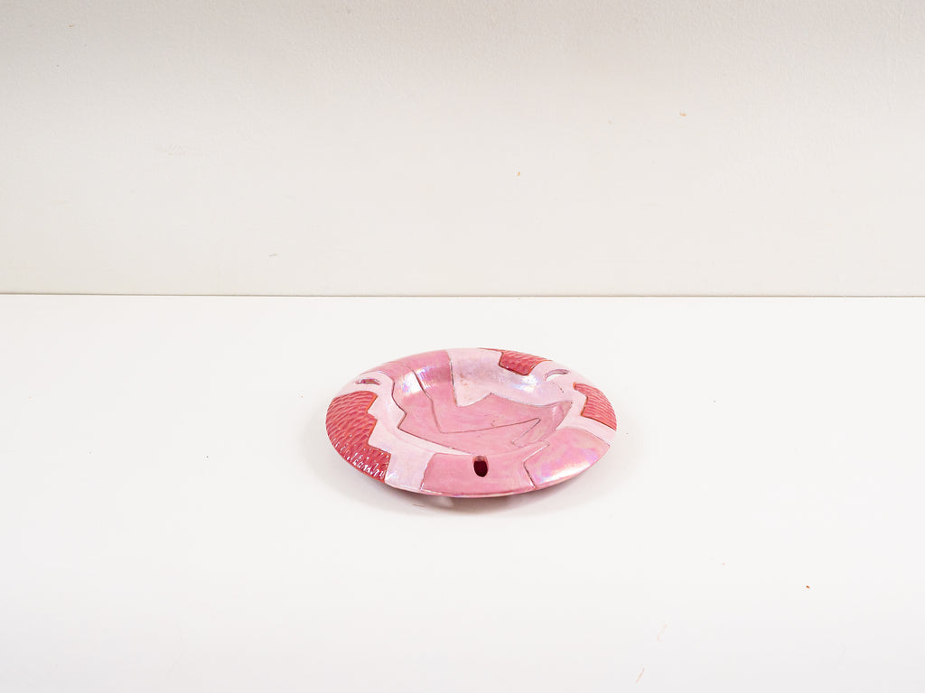 Cinzeiro em Cerâmica Esmaltada