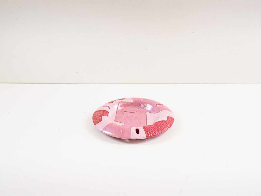 Cinzeiro em Cerâmica Esmaltada