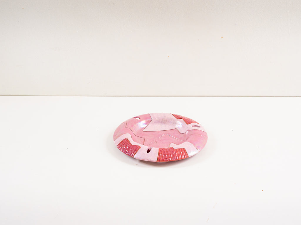 Cinzeiro em Cerâmica Esmaltada