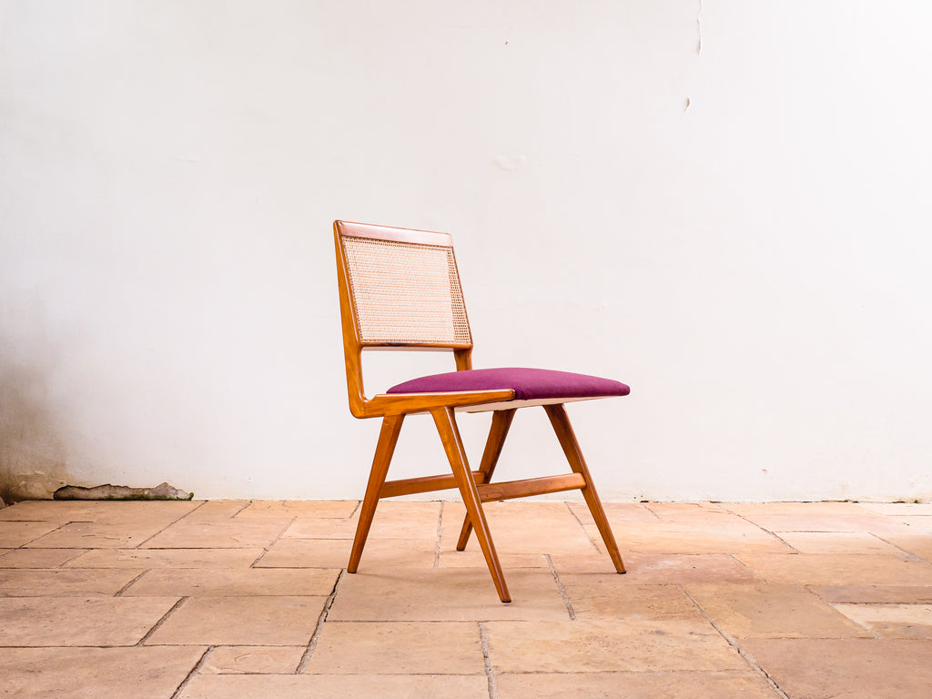 Martin Eisler | Cadeira em Jacarandá e Palhinha