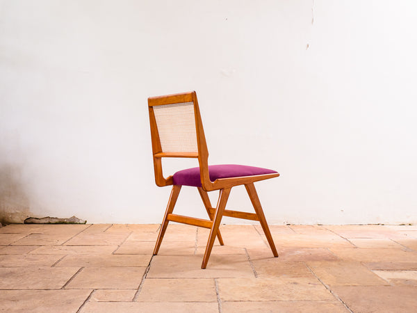 Martin Eisler | Cadeira em Jacarandá e Palhinha