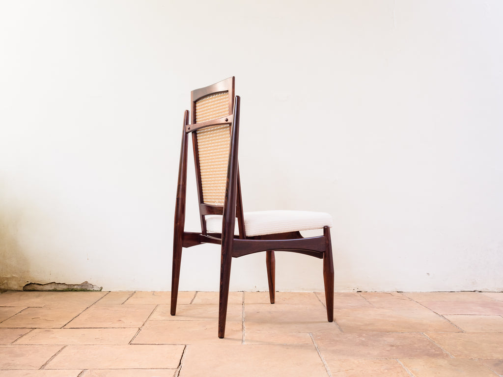 Liceu de Artes e Ofícios | Conjunto de 16 cadeiras de Jacarandá e palhinha