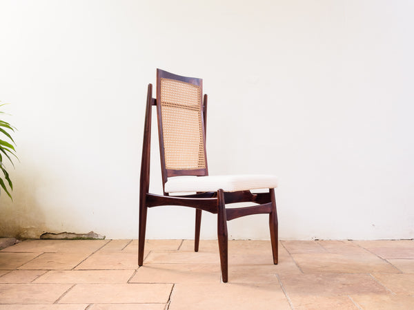 Liceu de Artes e Ofícios | Conjunto de 16 cadeiras de Jacarandá e palhinha