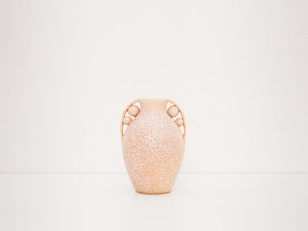 Vaso de Cerâmica Bege com Alças