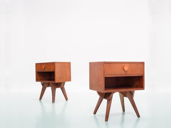 José Zanine Caldas | Par de Mesas de Cabeceira