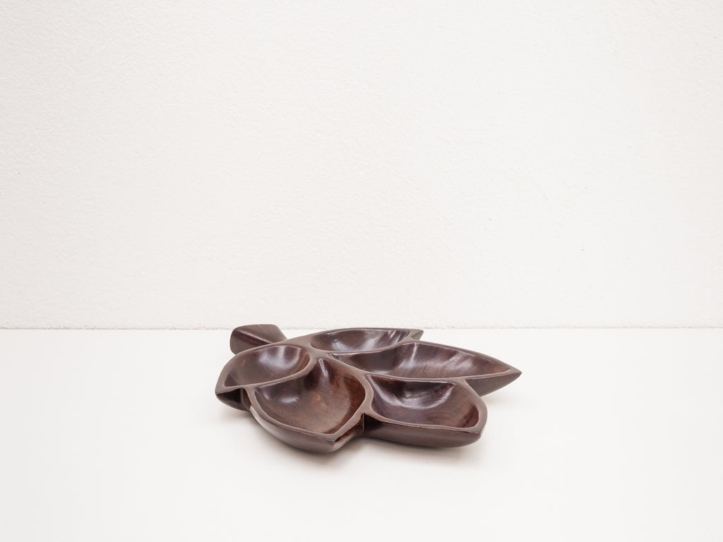 Petisqueira Folha 5 Compartimentos