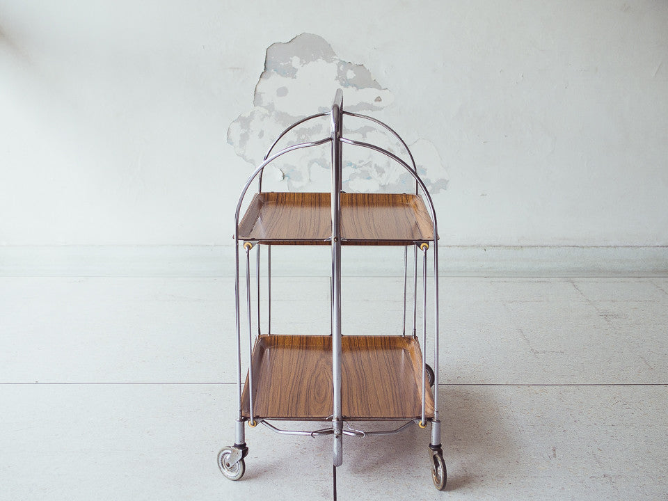 Carrinho de Chá Dobrável