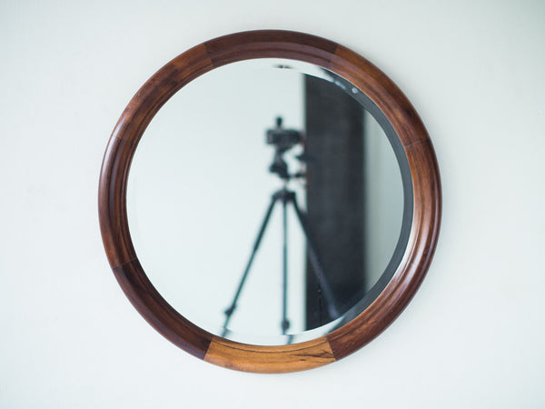 Espelho em Madeira Torneada