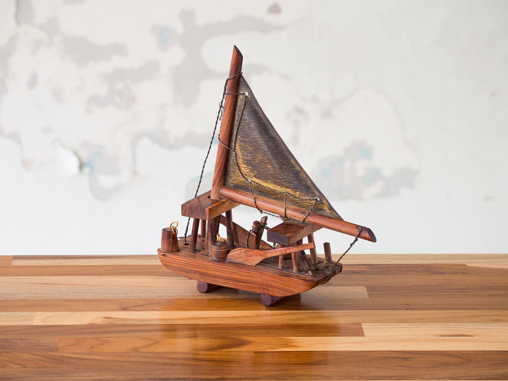 Par de Jangadas Jacarandá e Latão