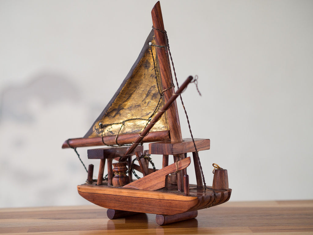 Par de Jangadas Jacarandá e Latão