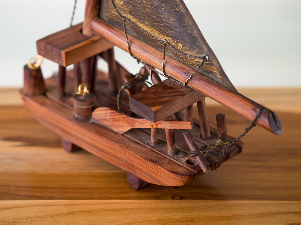 Par de Jangadas Jacarandá e Latão