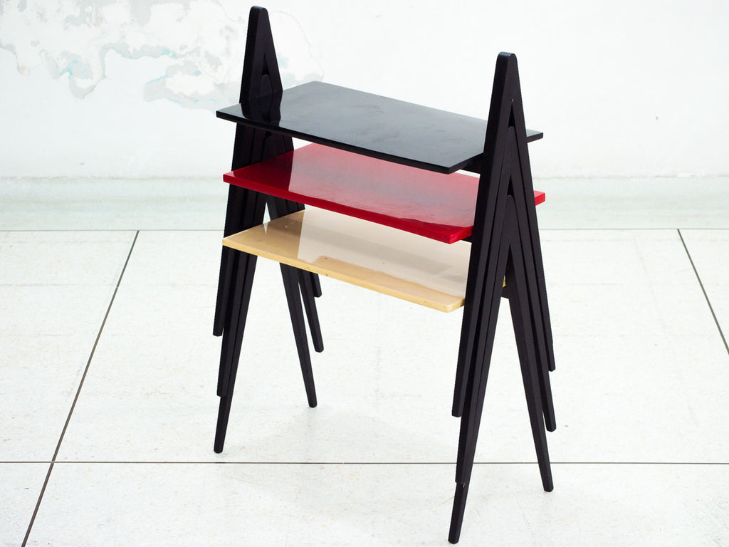 Trio Mesinhas Empilháveis