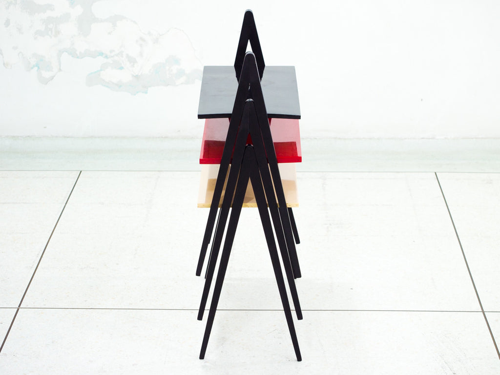 Trio Mesinhas Empilháveis