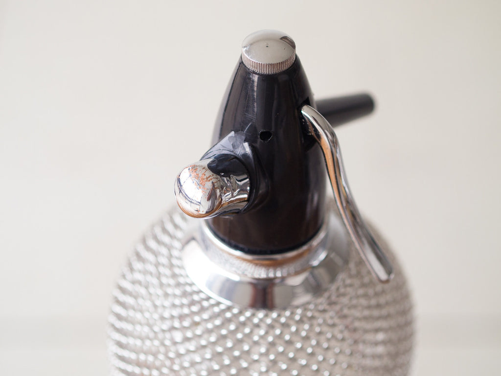 Garrafa Sifão Tcheca Preta