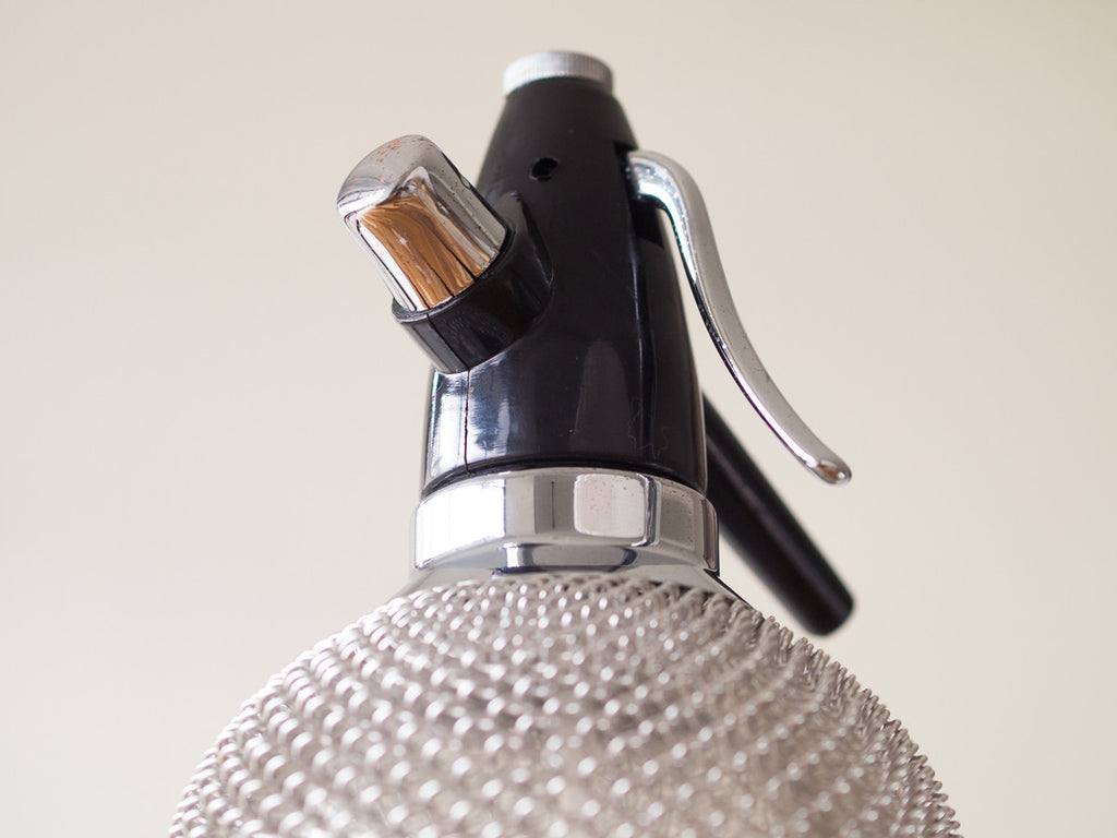 Garrafa Sifão Tcheca Preta