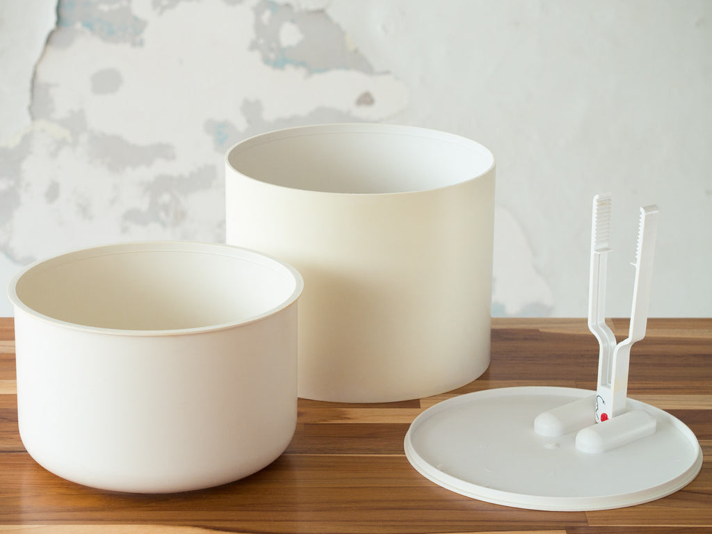 Balde de Gelo Eva Branco