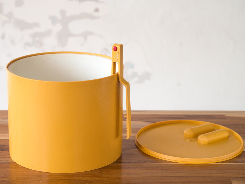 Balde de Gelo Eva Amarelo