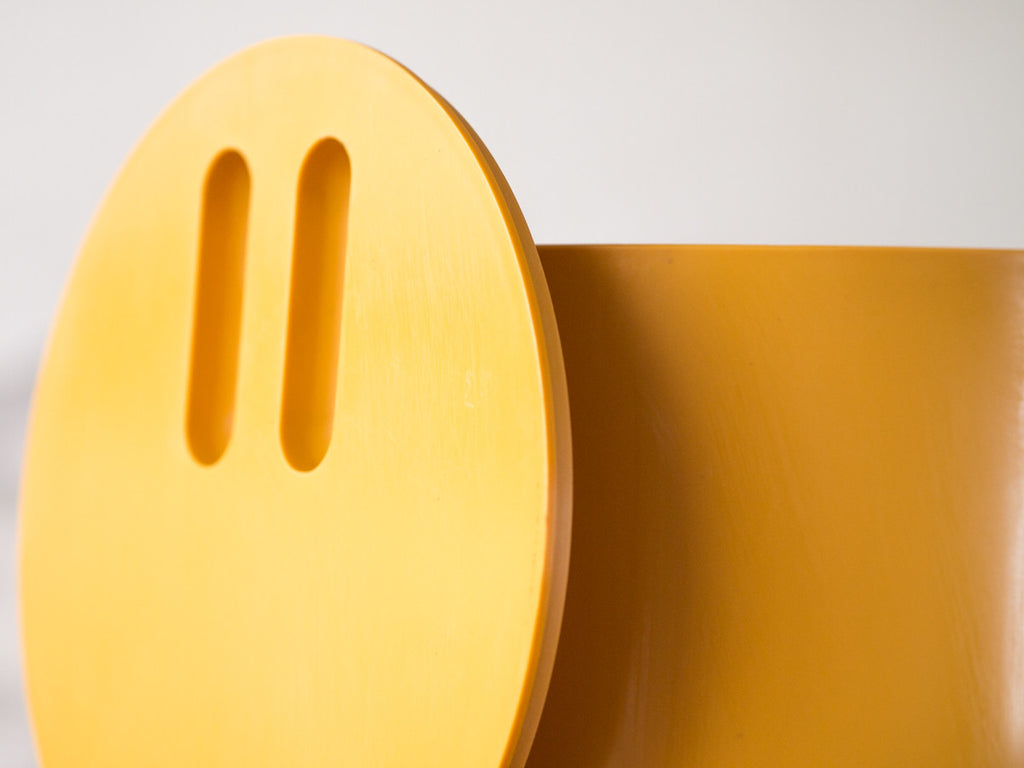 Balde de Gelo Eva Amarelo