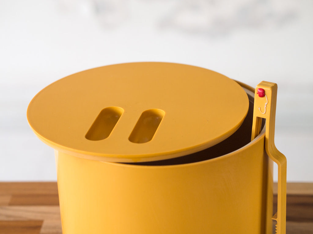 Balde de Gelo Eva Amarelo