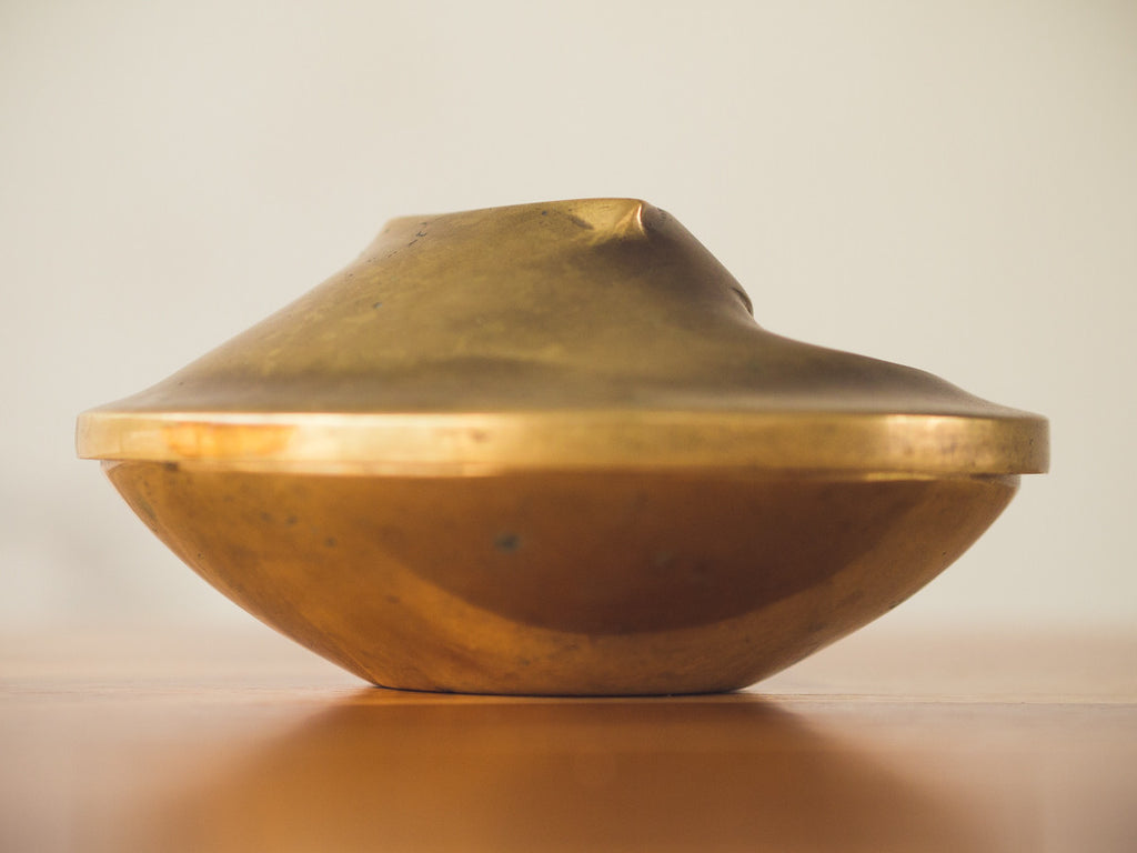 Cinzeiro Coruja em Bronze