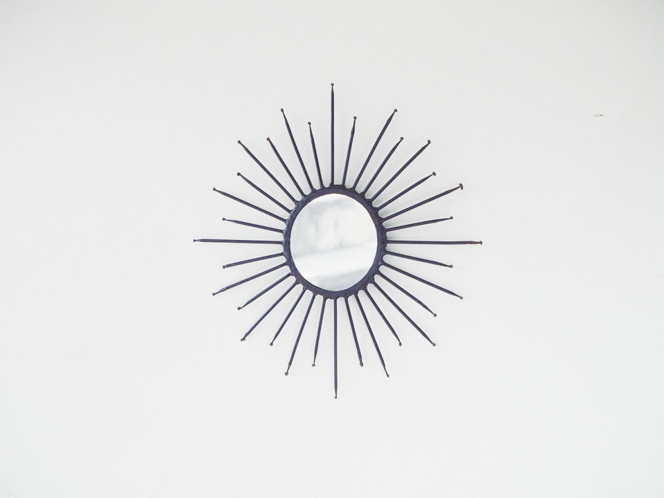 Espelho Starburst Ferro Fundido