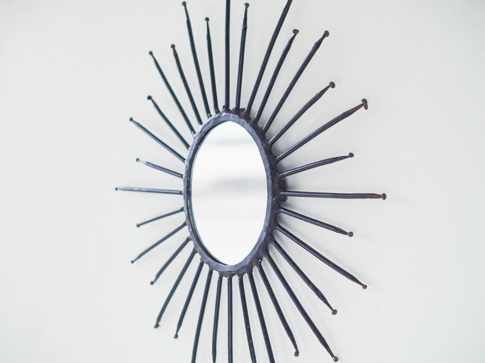 Espelho Starburst Ferro Fundido