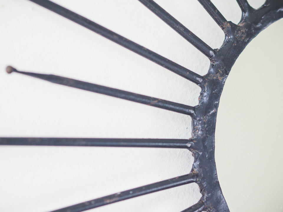 Espelho Starburst Ferro Fundido