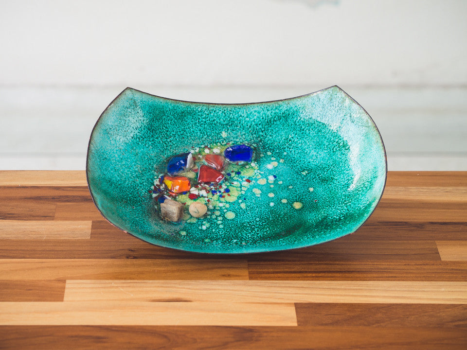 Centro de Mesa Cobre e Apliques