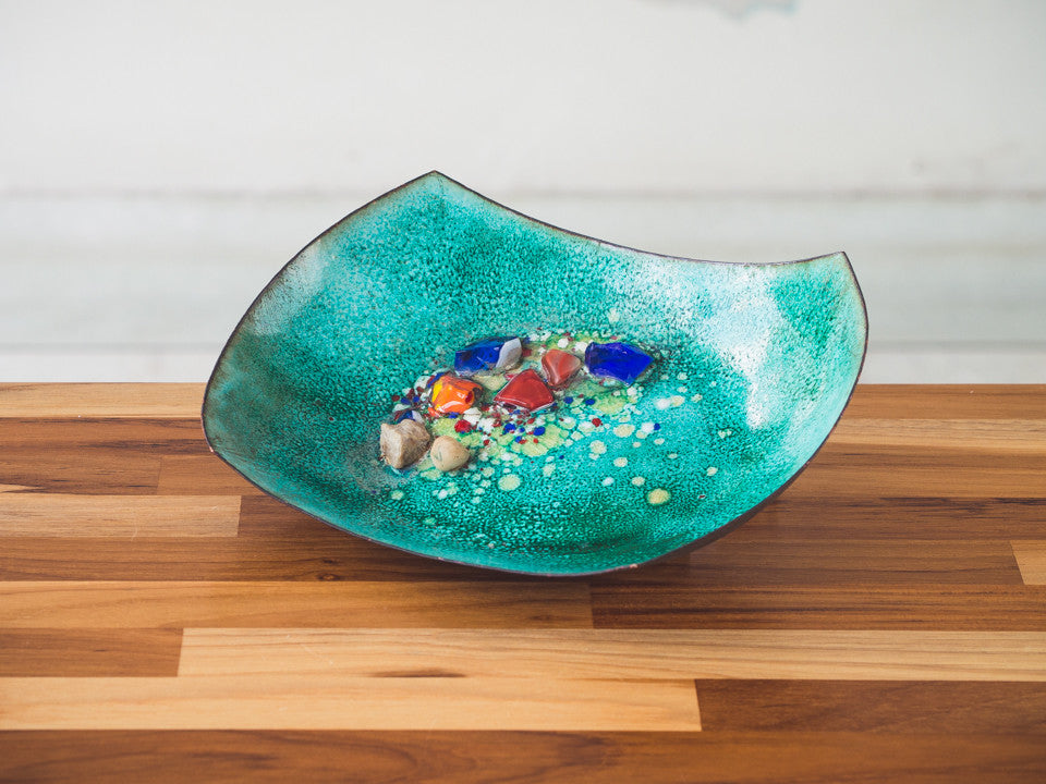 Centro de Mesa Cobre e Apliques