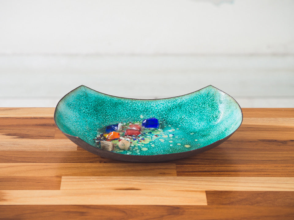 Centro de Mesa Cobre e Apliques