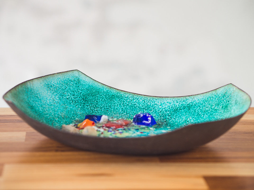 Centro de Mesa Cobre e Apliques