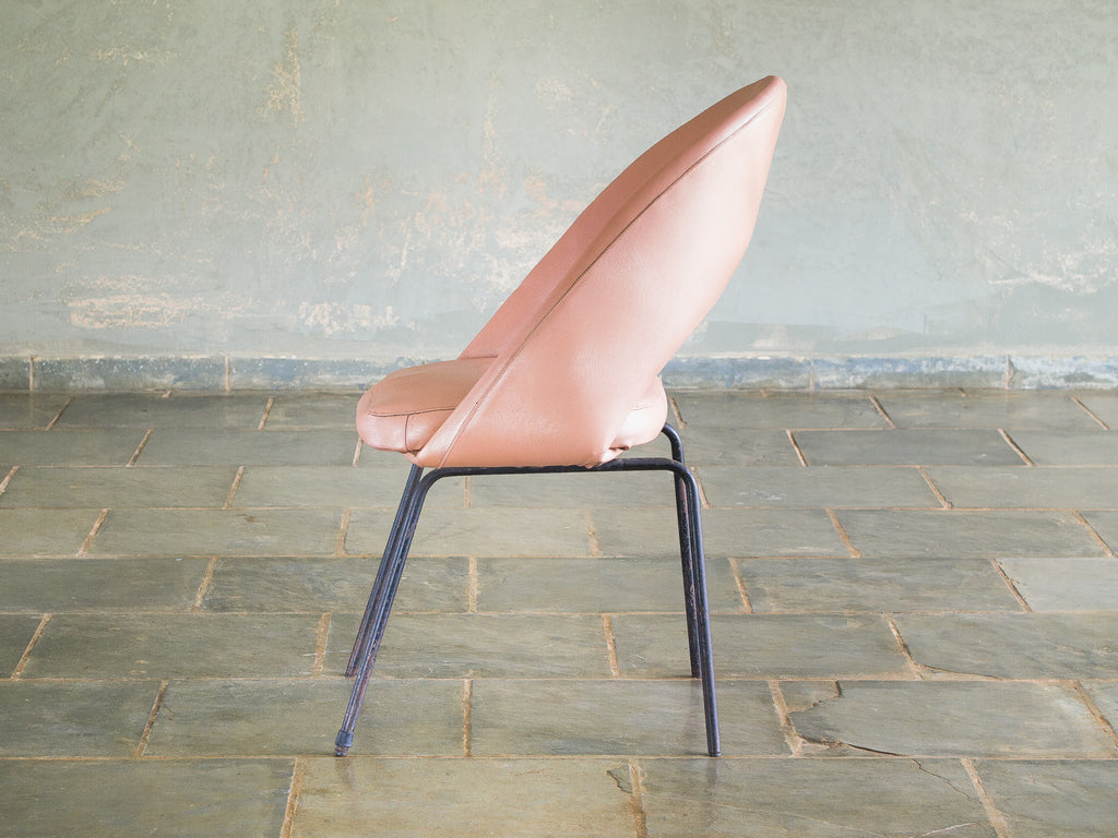 Cadeira em Ferro e Vinil