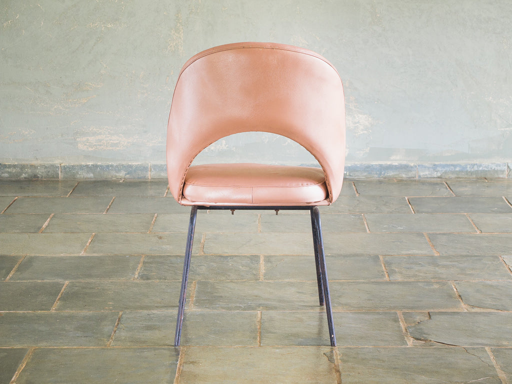 Cadeira em Ferro e Vinil