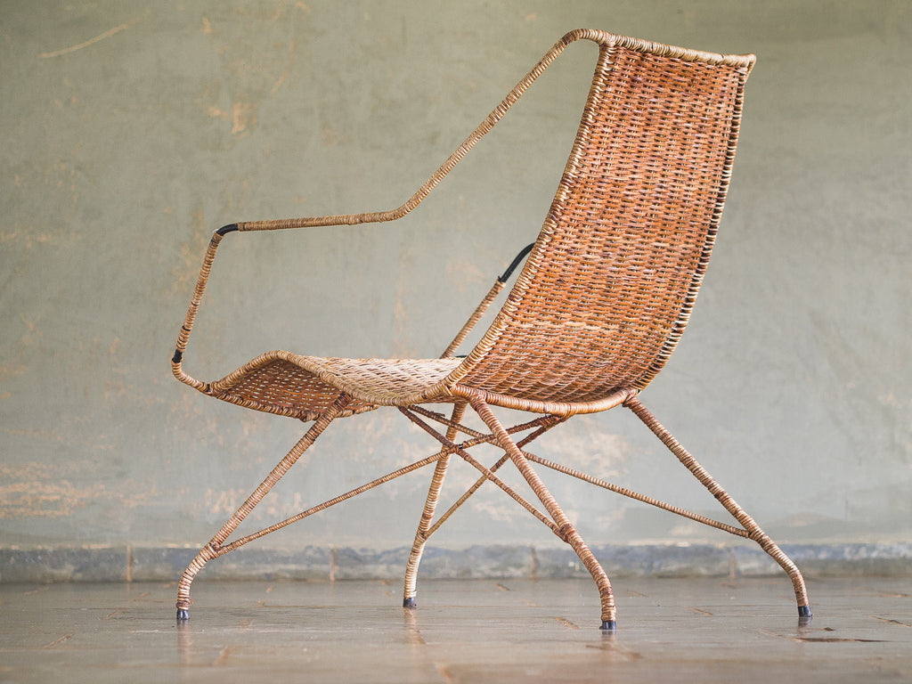 Carlo Hauner & Martin Eisler | Poltrona Leve em Junco