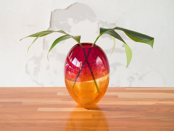 Vaso em Cristal Murano