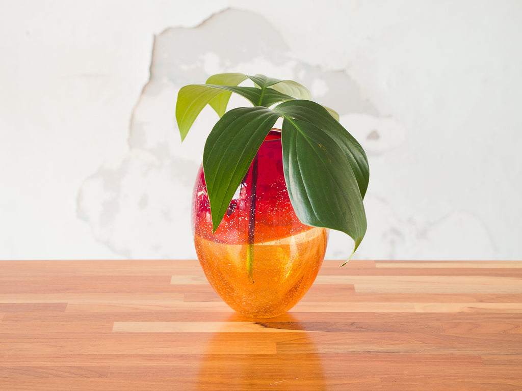 Vaso em Cristal Murano