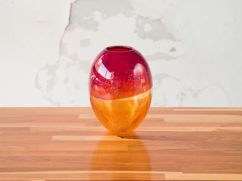 Vaso em Cristal Murano