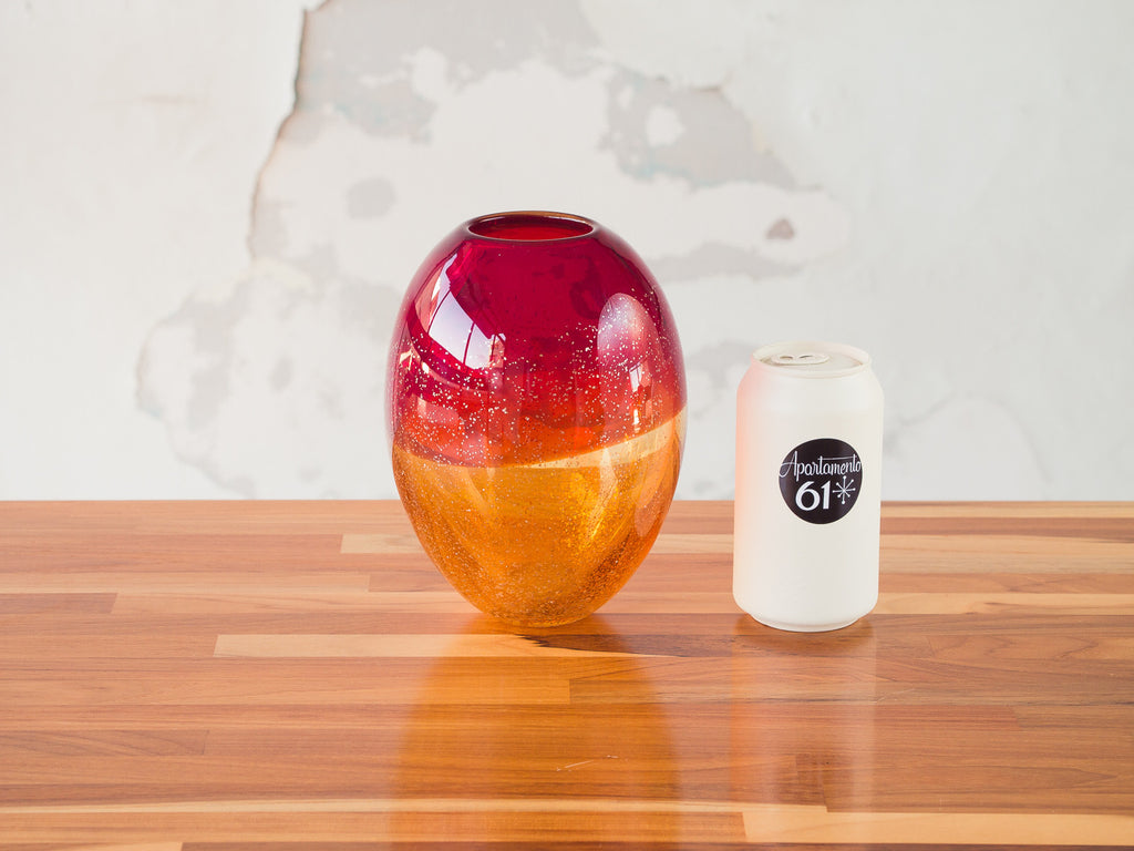 Vaso em Cristal Murano