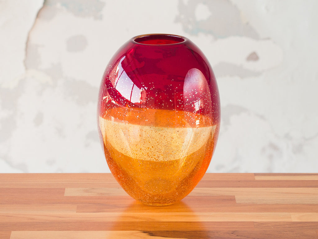 Vaso em Cristal Murano