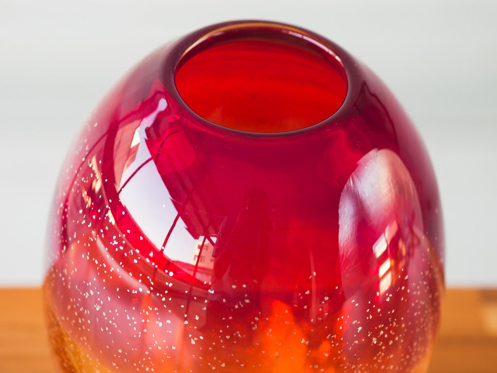 Vaso em Cristal Murano