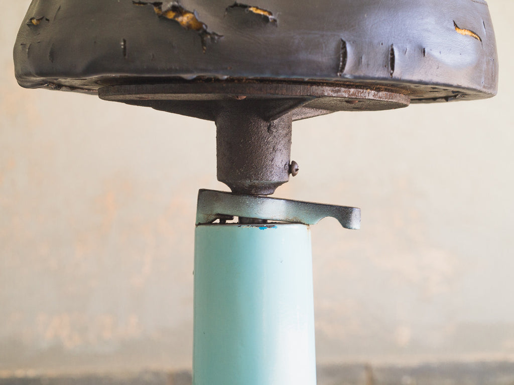 Banqueta Industrial Azul