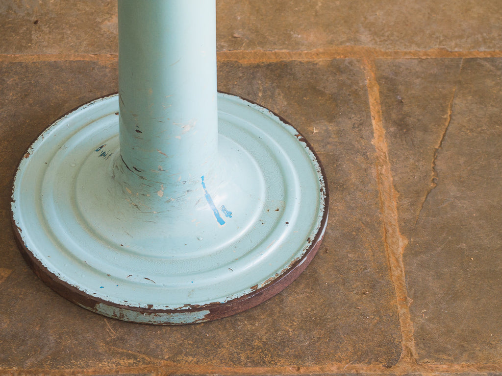 Banqueta Industrial Azul