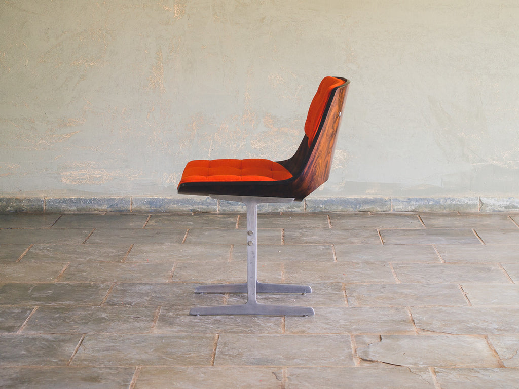 Jorge Zalszupin | Cadeira Jacarandá e Alumínio