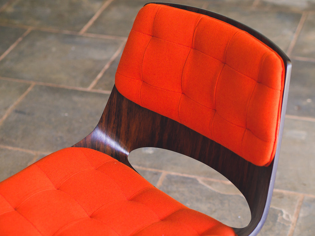 Jorge Zalszupin | Cadeira Jacarandá e Alumínio